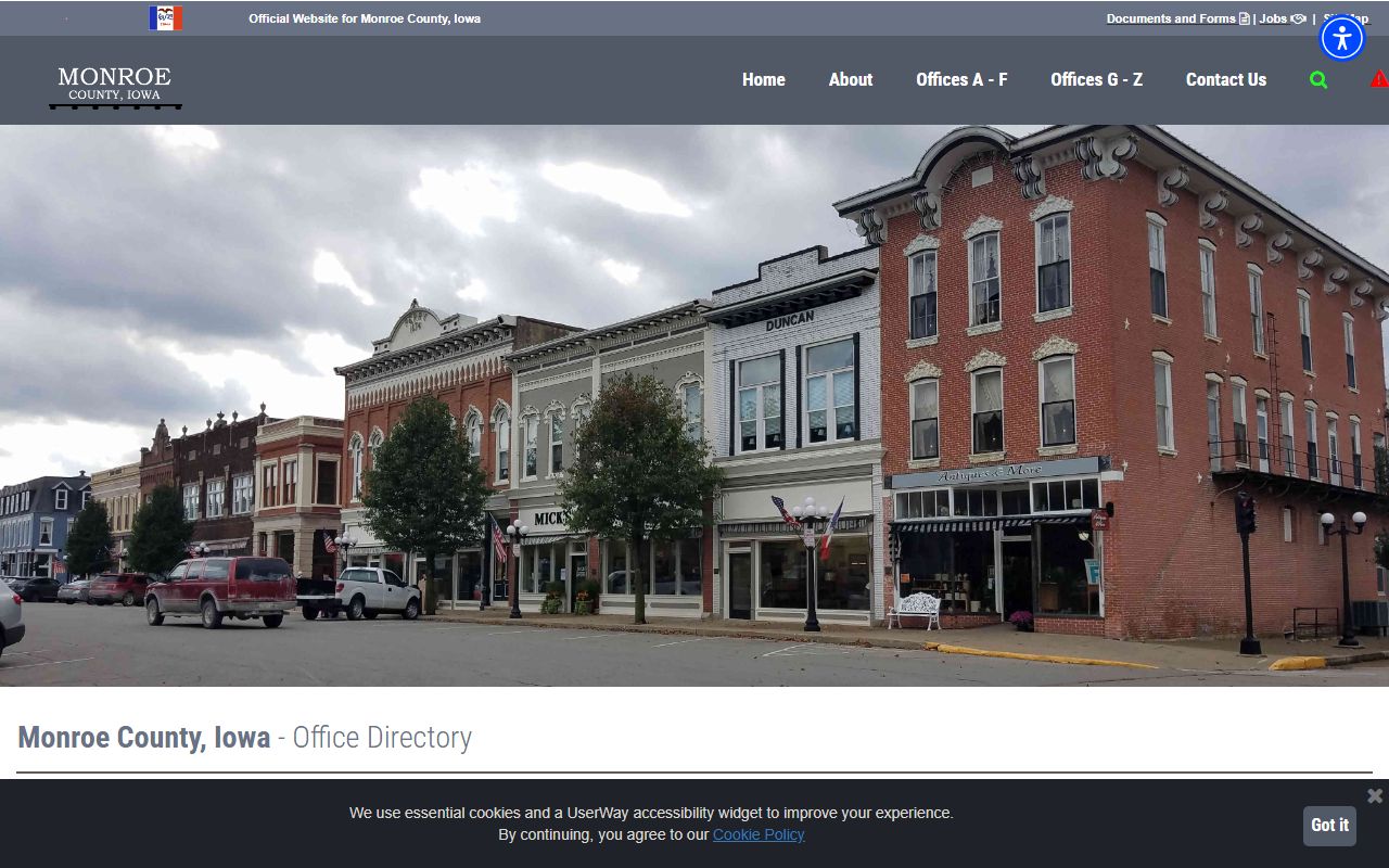 Monroe County inmate records sheriff office directory contact